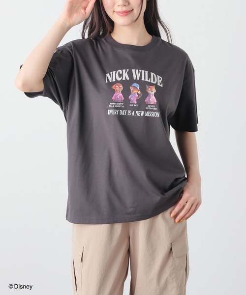 Honeys（ハニーズ） tシャツ 「ハニさら・接触冷感・UVカット