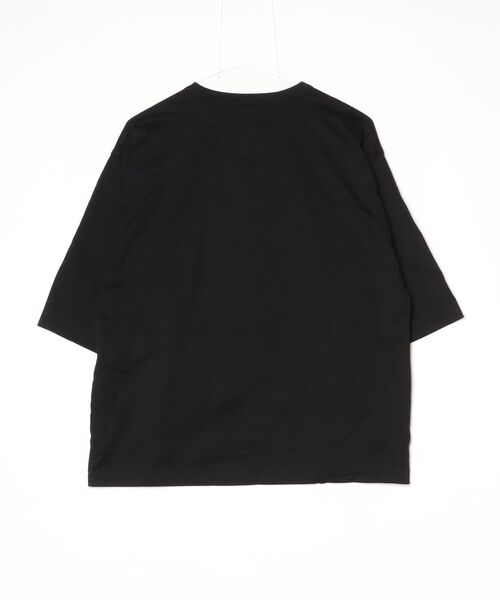 「SHAREEF」 半袖Tシャツ 1 ブラック メンズ_画像2