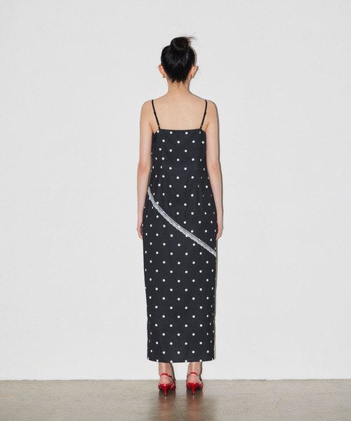 パーティードレス ドレス ドットレイヤードドレス / dot layered dress