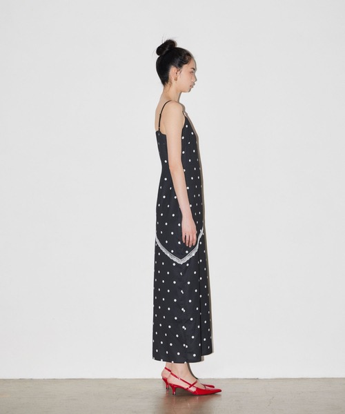 パーティードレス ドレス ドットレイヤードドレス / dot layered dress