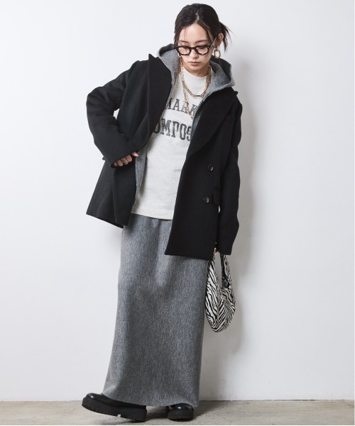 「CHIC STYLE」 スウェットカットソー 5L オートミール レディース_画像3