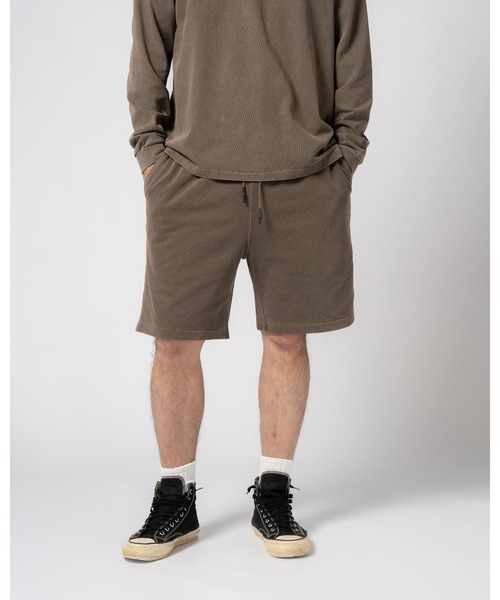 Knuu パンツ Pigment Dye Jersey Shorts メンズ : ZOZOTOWN Yahoo!店