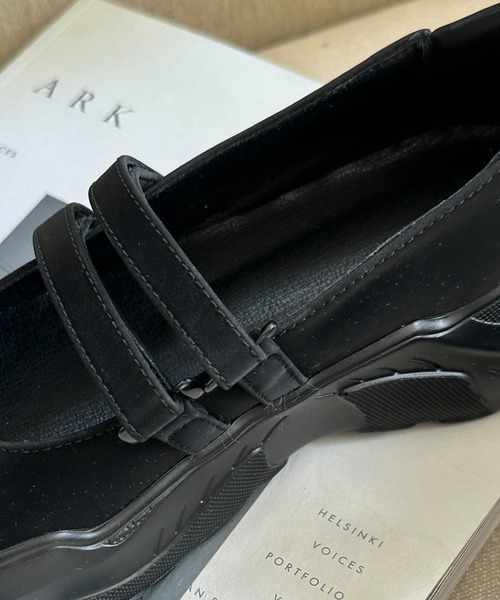 「by muni:r」 シューズ 23.0cm ブラック レディース_画像4