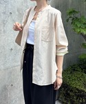 ブラウス シャツ 体型カバー/オフィスカジュア...の詳細画像3