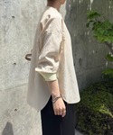 ブラウス シャツ 体型カバー/オフィスカジュア...の詳細画像5