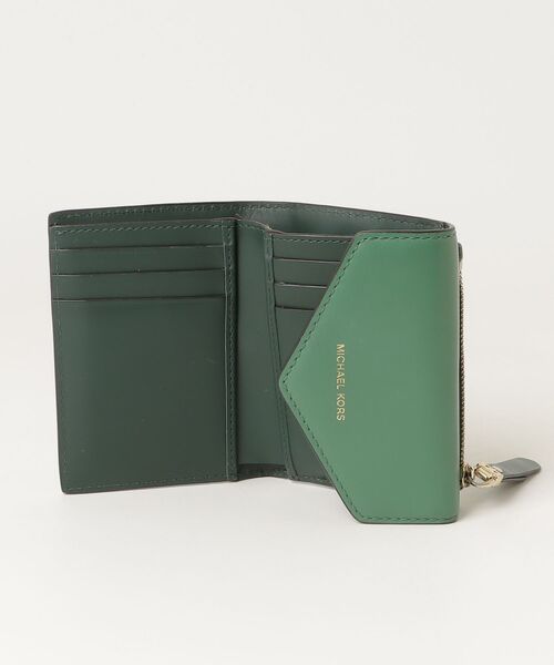 MICHAEL KORS（マイケルコース） ワンポイント財布 - グリーン