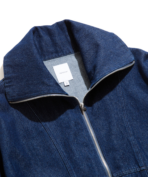 rehacer（レアセル） ジャケット Gジャン : High-necked Denim Jacket 