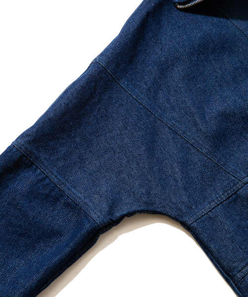 rehacer（レアセル） ジャケット Gジャン : High-necked Denim Jacket 