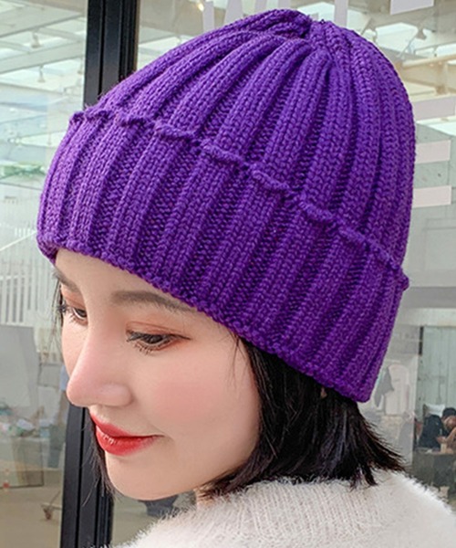 帽子 キャップ レディース ケーブル編み折り返しビーニーニット帽 Zozotown Yahoo 店 通販 Yahoo ショッピング