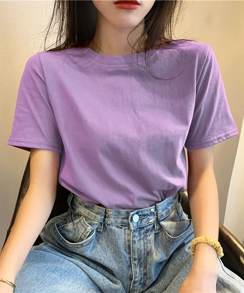 【 】カラーブロック クルーネック ロゴ Tシャツ♪ カラーブロック Tシャツ （Tシャツ）｜COMME CA MEN / コムサ