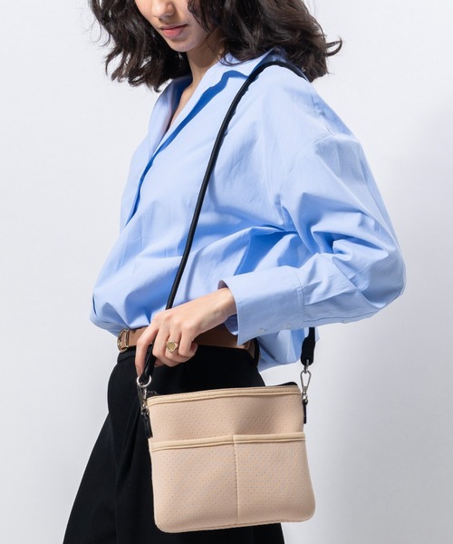 MURA（ムラ） ショルダーバッグ バッグ ネオプレン サコッシュ ミニ