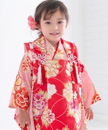 KYOETSU（京越） 着物 被布セット 七五三 3歳 女の子 9点セット C