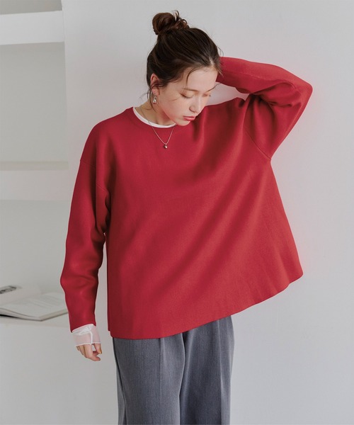 titivate（ティティベイト） ニット セーター フレアシルエットニット