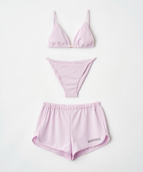 GUACAMOLE 水着 TRIANGLE BIKINI / LOGO SHORTS レディース