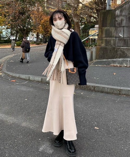 hinari（ヒナリ） スカート 「2way」サス付きハイウエストマーメイド