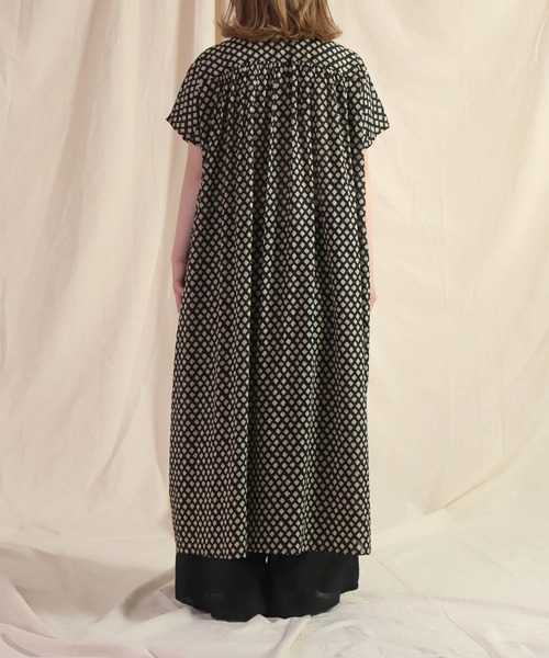 Brocante ワンピース 「Brocante / ブロカント」 インドプリント