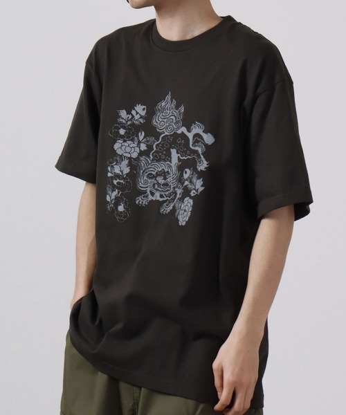 セール】 半袖フットボールプリントTシャツ （Tシャツ