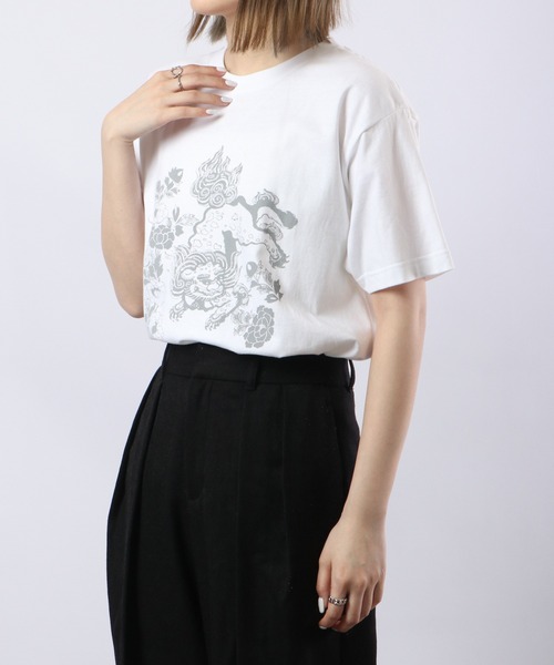 波達（NAMITATSU） tシャツ 5.6oz ヘビーウェイト プリント 半袖T
