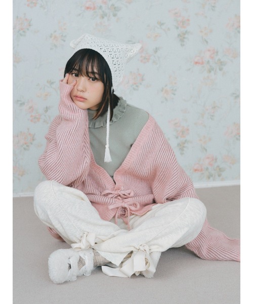 merry jenny（メリージェニー） リボンニットパンツ レディース