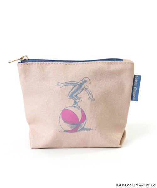 ACCOMMODE（アコモデ） ポーチ 「365Curious 」おさるのジョージ COLOR