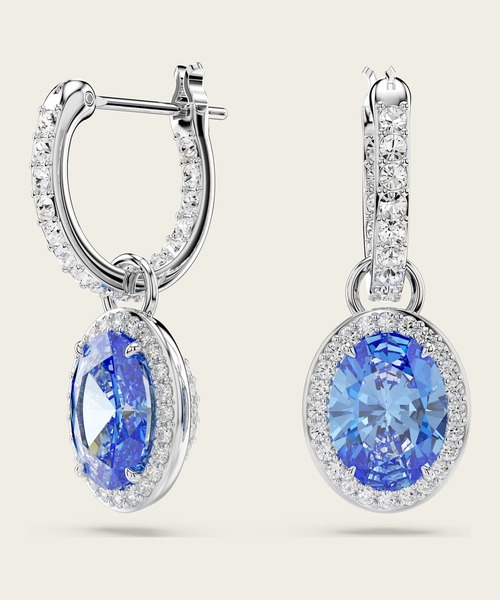 Millenia ドロップピアス, オクタゴンカット、カラー