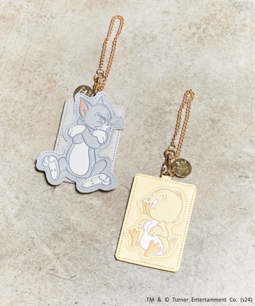 flapper_bags パスケース FLAPPER:トムとジェリー くすみカラー