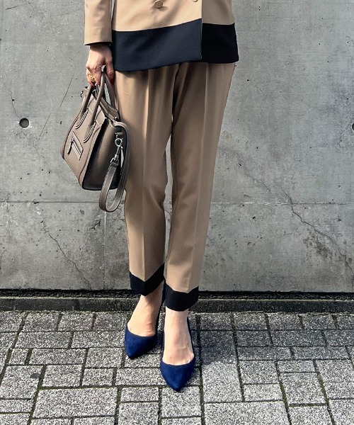 パンツ 美脚バイカラーパンツ レディース : ZOZOTOWN Yahoo!店 - 通販