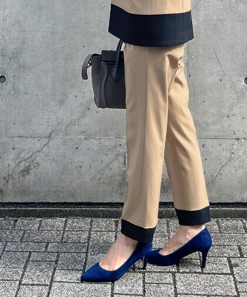 パンツ 美脚バイカラーパンツ レディース : ZOZOTOWN Yahoo!店 - 通販