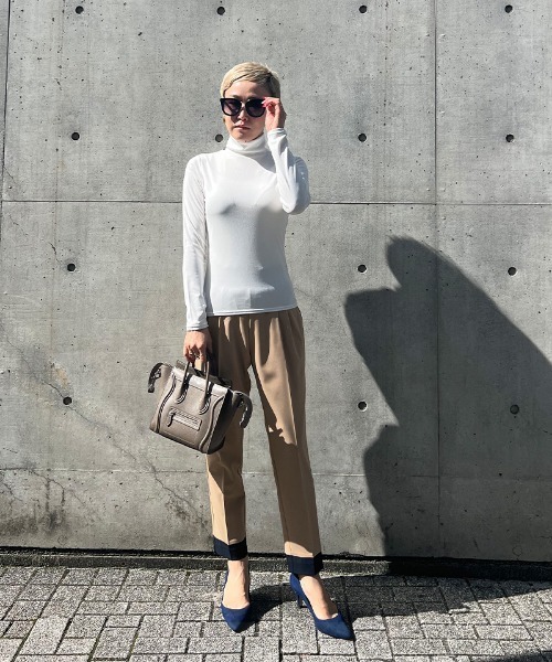 パンツ 美脚バイカラーパンツ レディース : ZOZOTOWN Yahoo!店 - 通販