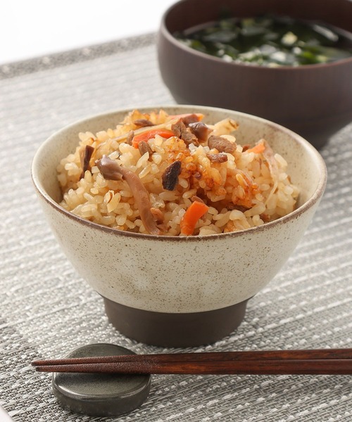 食器 黒土塗分け茶碗 / 968304 | LAKOLE | 01