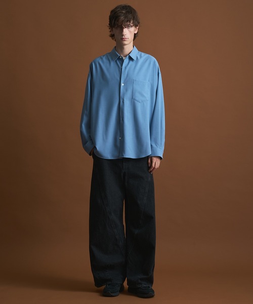 PUBLIC TOKYO コンフォートリラックスシャツ コンフォートリラックスシャツ(1 WHITE): : メンズ｜PUBLIC