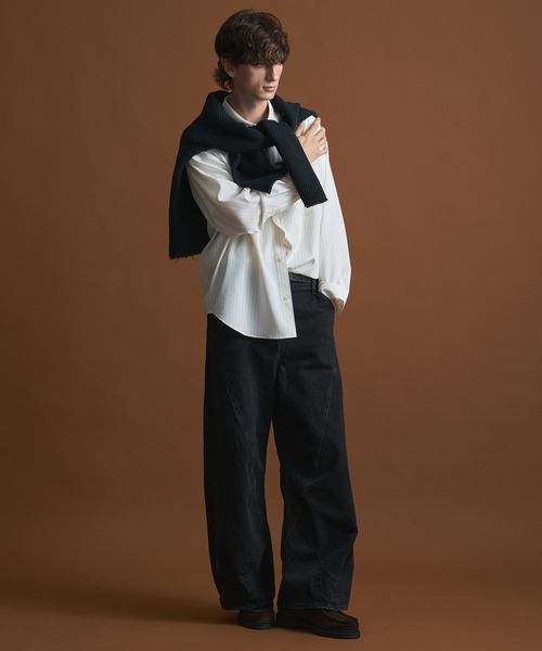 PUBLIC TOKYO コンフォートリラックスサテンライクシャツ ¥8,800 PUBLIC TOKYO（パブリックトウキョウ）の「コンフォート
