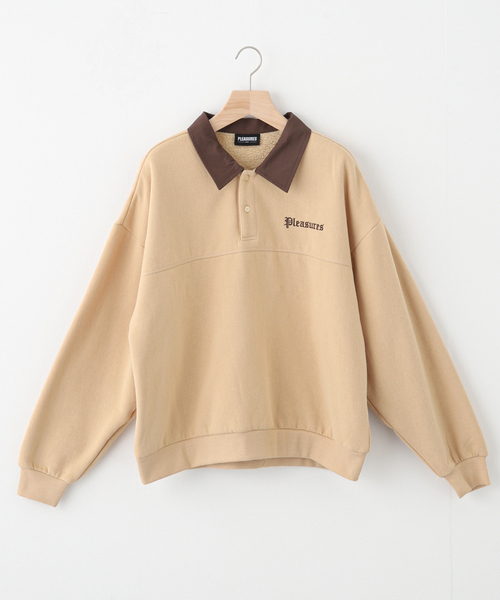 CREST VELOUR QUARTER ZIP – PLEASURES