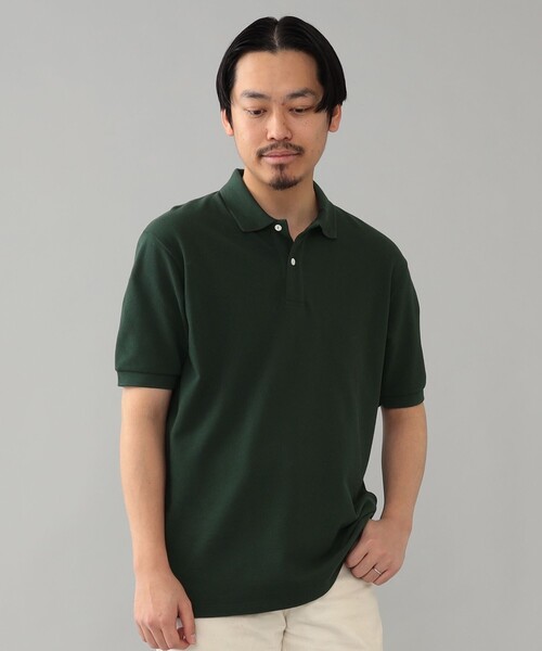 BEAMS F ポロシャツ ELACIO / カノコ メンズ : ZOZOTOWN Yahoo
