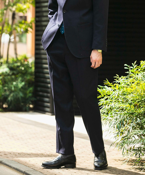 URBAN RESEARCH DOORS スラックス LIFE STYLE TAILOR フラノ