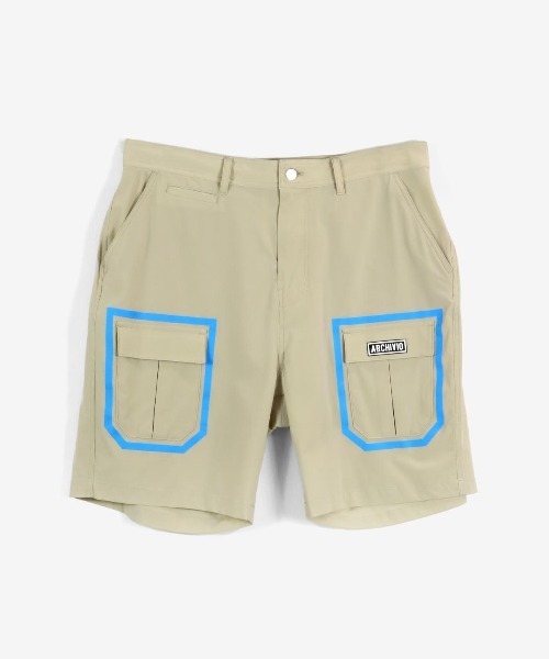 archivio パンツ 「MENS」タフタショートパンツ「2024年春夏