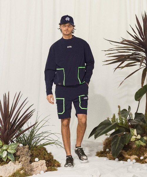 archivio/ショートパンツ/新品未使用 archivio パンツ 「MENS」タフタショートパンツ「2024年春夏