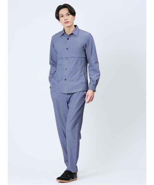 m.f.editorial（エムエフエディトリアル） シャツ 「ストレッチ」m.f.