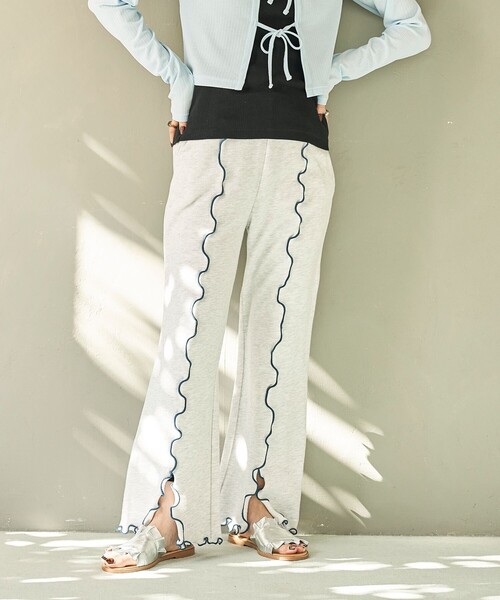 FREAK'S STORE（フリークスストア） スウェットパンツ ジャージ 配色