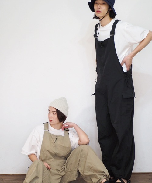 MAISON mou（メゾンムー） サロペット オーバーオール 「sownoas