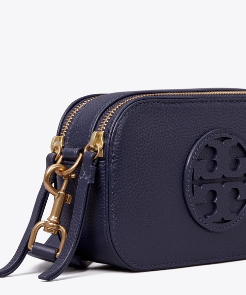 【新品未使用】トリーバーチTORY BURCH ショルダーバックミラーキャンバス TORY BURCH（トリーバーチ）の「ミラー キャンバス ミニ クロス