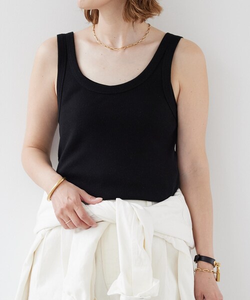 Deuxieme Classe タンクトップ *rib レディース : ZOZOTOWN