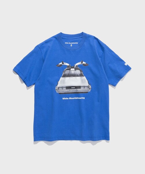 WHITE MOUNTAINEERING tシャツ DELOREAN T-SHIRT メンズ