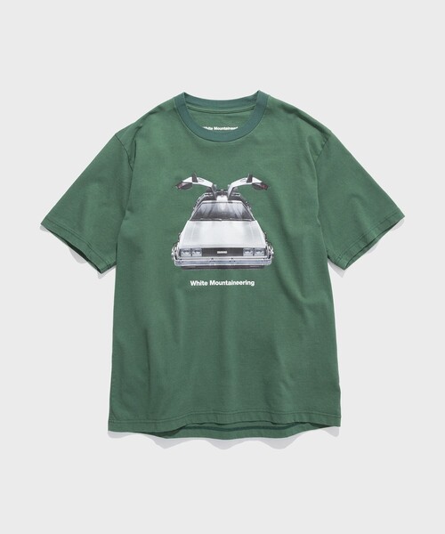 White Mountaineering デロリアン Tシャツ サイズ2 WHITE MOUNTAINEERING tシャツ DELOREAN T-SHIRT メンズ