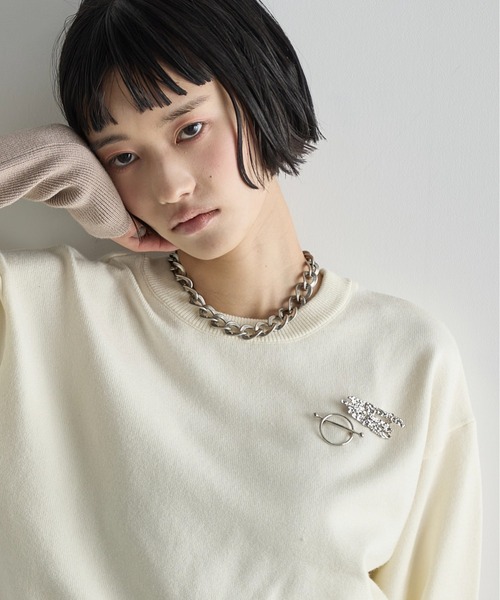 THE Yon ブローチ ブローチアソート3ピース レディース : ZOZOTOWN