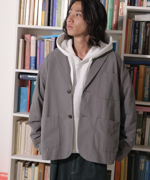 ほぼ未使用 セオリー Admiral Crepe Waist Tab JKT 中古・古着通販】theory (セオリー) Admiral Crepe Waist Tab JKT/ノー