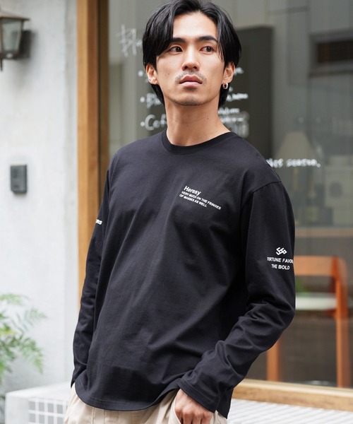 JIGGYS SHOP（ジギーズショップ） tシャツ マルチプリント長袖ロンT
