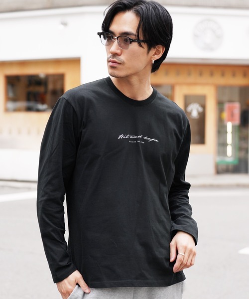 JIGGYS SHOP（ジギーズショップ） tシャツ マルチプリント長袖ロンT