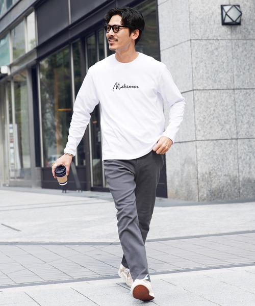 JIGGYS SHOP(ジギーズショップ) tシャツ マルチプリント長袖ロンT JIGGYS SHOP(ジギーズショップ) tシャツ マルチプリント長袖ロンT