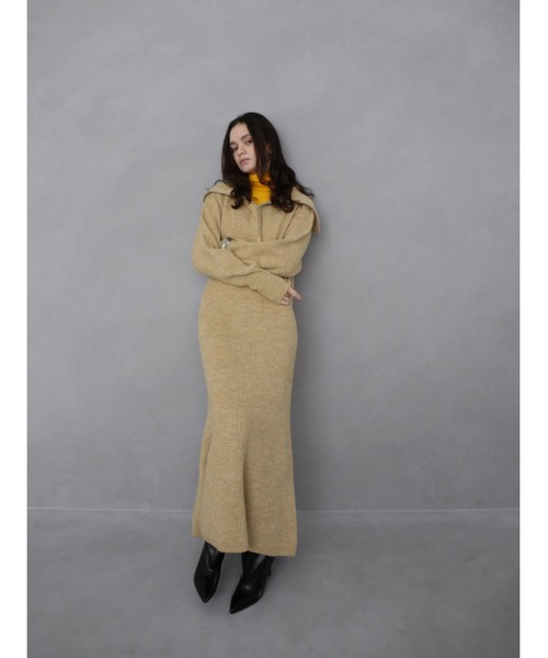 Katrin TOKYO ワンピース half zip knit onepiece : ZOZOTOWN Yahoo!店